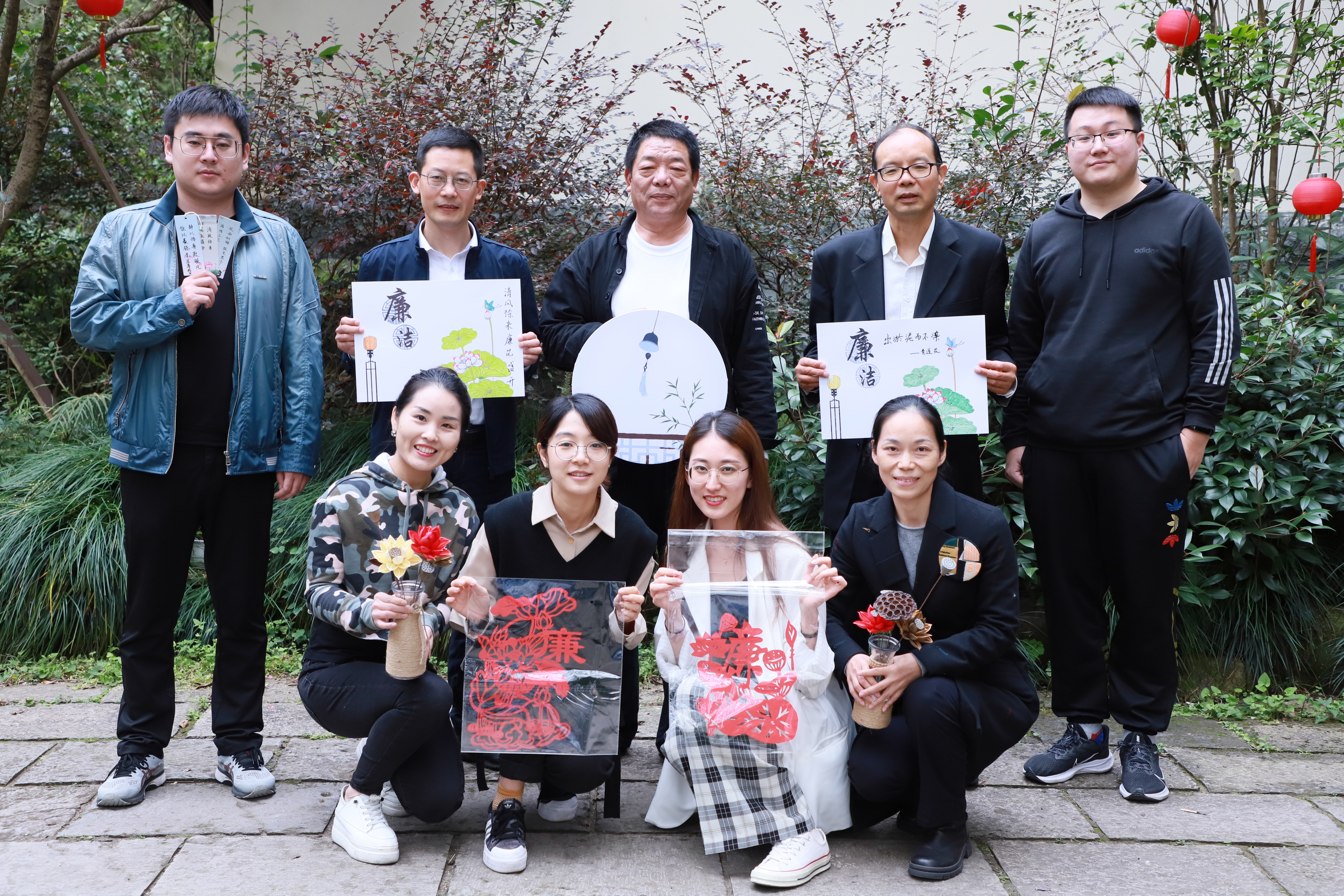 高速物流公司招標服務中心黨支部“心廉手巧 共傳清風”主題黨日活動.JPG